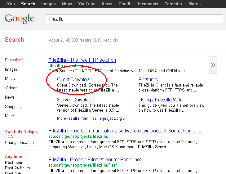 fileziila client download
