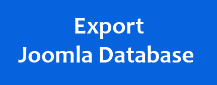 Export (بکاپ گیری) دیتابیس جوملا در PhpMyAdmin Cpanel