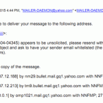 خطای 554 5.7.1 Mail آنتی اسپم